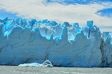Glacier in south Argentina