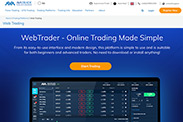 AvaTrade's web trader - A fantastic platform